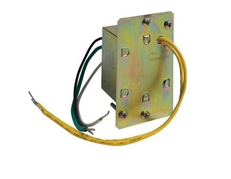 12 volt transformer junction box|doorbell transformer in junction box.